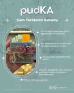 pudKA Çam Terebenti Sabunu, Doğal ve El Yapımı