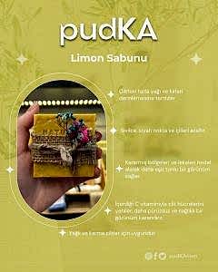 pudKA Limon Sabunu, Doğal ve El Yapımı