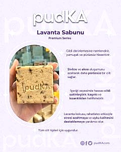 pudKA Premium Lavanta Sabunu, Doğal ve El Yapımı