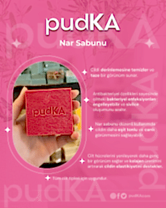 pudKA Nar Sabunu, Doğal Ve El Yapımı