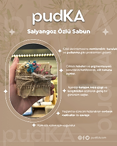 pudKA Zeytinyağlı ve Salyangoz Özlü Doğal Sabun