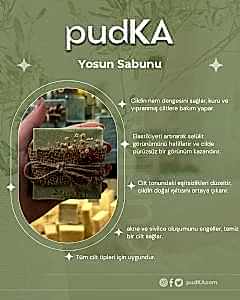 pudKA Yosun Sabunu, Doğal ve El Yapımı