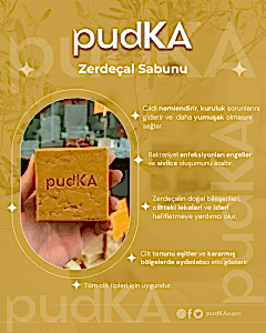 pudKA Zerdeçal Sabunu, Doğal ve El Yapımı